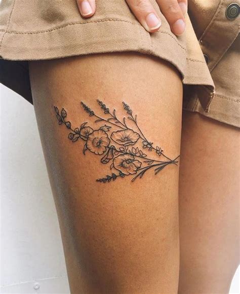 sexy tattoos|51 Sexy Thigh Tattoos For Women + Cute Designs。